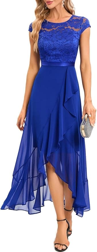 Robe de Soirée Dos Nu Strass