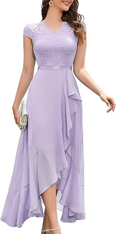 Robe Cocktail Mariage Longue